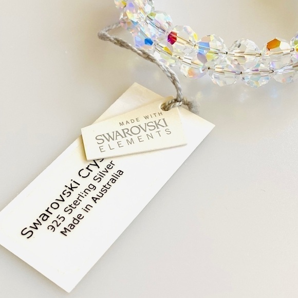 BSC Design Australia 925 Bracelet Swarovski Crystals 925 Sterling Silver - Picture 7 of 7